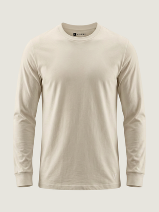 Long-Sleeved T-Shirt - Ecru