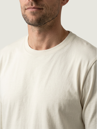Long-Sleeved T-Shirt - Ecru