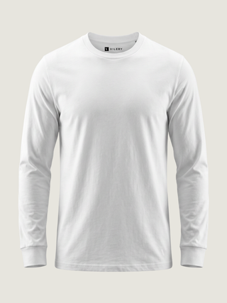 Long-Sleeved T-Shirt - White