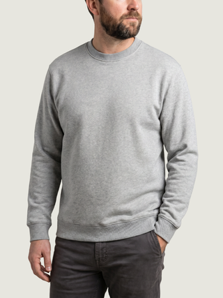 Sweatshirt - Grey Melange
